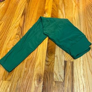 LulaRoe OS Leggings Green